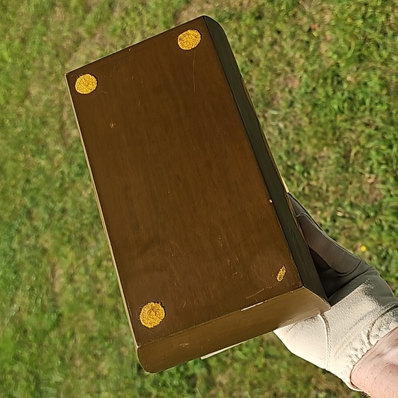 VTG 70s Wooden Handbag - Picture 12 of 16